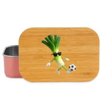 Leek Football - Lunch Box - light pink - Front