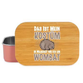 Wombat - Lunch Box - light pink - Front