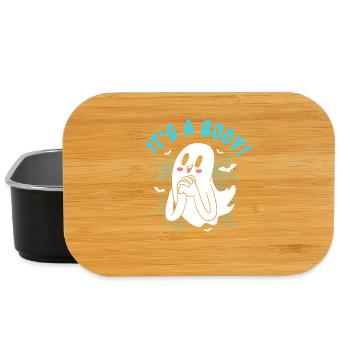 Halloween Gender Reveal Team Boy - Lunch Box - Schwarz - Vorne