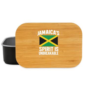 Jamaica Spirit Unbreakable, Jamaïcain - Boîte à goûter - noir - Devant
