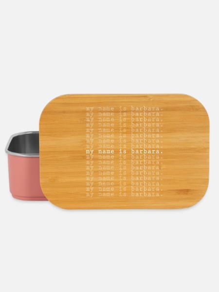 Mein Name ist Barbara - Lunch Box - Hellrosa