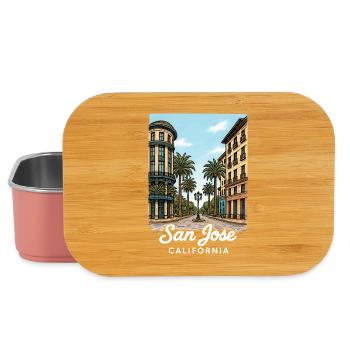San Jose Kalifornien - Lunch Box - Hellrosa - Vorne