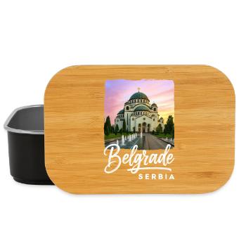 Belgrade, Serbie - Boîte à goûter - noir - Devant