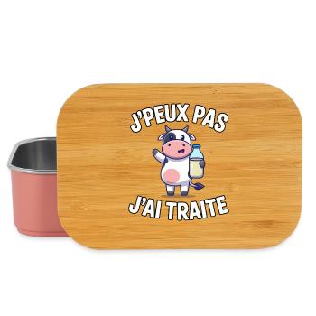 I Can't I Treat – Humor Farmer - Lunch Box - Hellrosa - Vorne