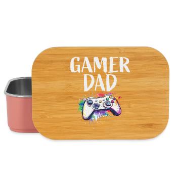 Gamer Dad - Lunch Box - Hellrosa - Vorne