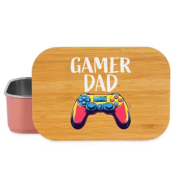 Gamer Dad Controller Grafik - Lunch Box - Hellrosa - Vorne