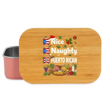 Nice Naughty Puerto Rican Feast - Lunch Box - Hellrosa - Vorne
