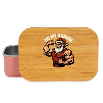 Ho, ho! Huge fun Christmas workout at Fit - Lunch Box - light pink - Front