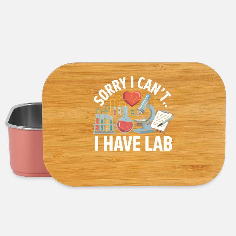 Sorry, ich hab Labor - Lunch Box - Hellrosa