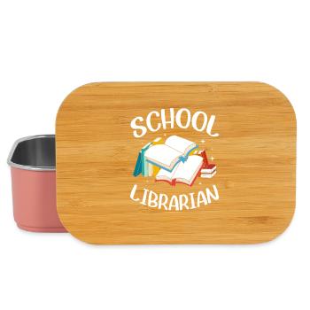 Reading Library Bookworm - Lunch Box - light pink - Front