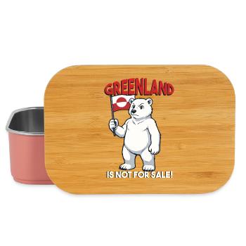 Greenland Is Not For Sale - Lunch Box - Hellrosa - Vorne