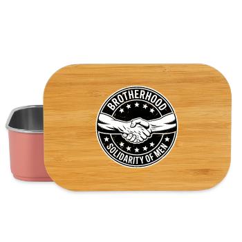 Brotherhood Solidarity of Men - Lunch Box - Hellrosa - Vorne