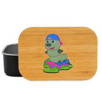 Caterpillar Skater Skateboard Sport - Boîte à goûter - noir - Devant