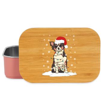 Chihuahua Chihuahueño Christmas - Lunch Box - light pink - Front