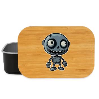 Zombi Scrap Robot - Lunch Box - black - Front