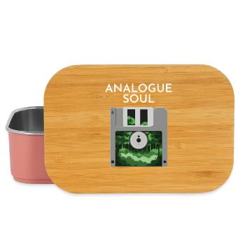 Old School Analog Diskette Natur - Lunch Box - Hellrosa - Vorne
