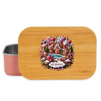 Sweet Village Dream Advent Landscape - Lunch Box - light pink - Front