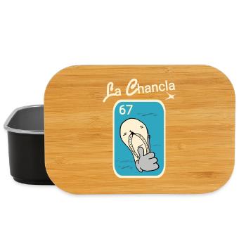 Celebrate Mexican culture with funny schuh - Lunch Box - black - Front