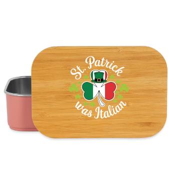 St Patrick War Italiener - Lunch Box - Hellrosa - Vorne