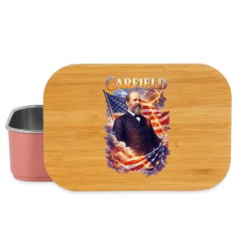 Patriotic Portrait Storm - Lunch Box - light pink - Front