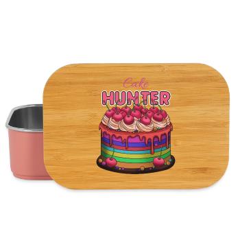 Gâteau arc-en-ciel Cake Hunter - Boîte à goûter - rose clair - Devant