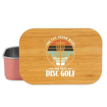 Disc Golf Geschenke Discgolf - Lunch Box - Hellrosa - Vorne
