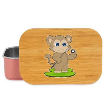 Affe Billiard Queue Sport - Lunch Box - Hellrosa - Vorne
