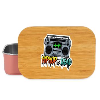 Boombox Graffiti HipHop ist tot - Lunch Box - Hellrosa - Vorne