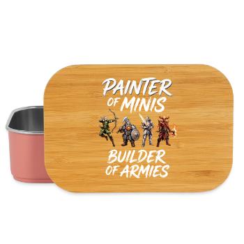 Malmaster Minis – Bâtisseurs des Armées - Boîte à goûter - rose clair - Devant