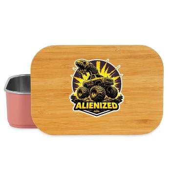 Alienized Monster Truck - Lunch Box - light pink - Front
