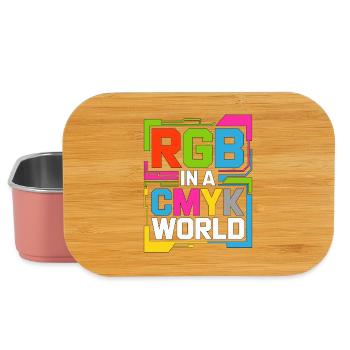Print Designer RGB In A CMYK World Print Expert - Lunch Box - light pink - Front