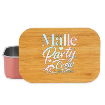 Malle Party Crew Mallorca Summer Holiday - Lunch Box - light pink - Front