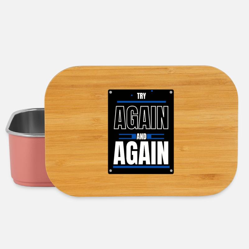 Try again - Lunch Box - light pink