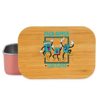 Pack Ripper Card Flipper Trading Card Collector - Lunch Box - light pink - Front