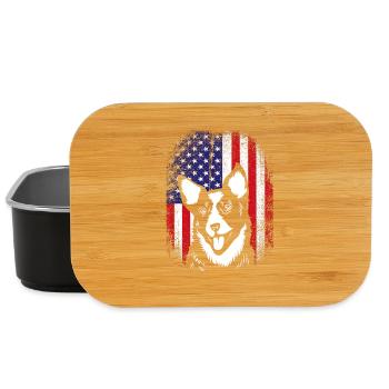 Australian Cattle Dog - Lunch Box - Schwarz - Vorne