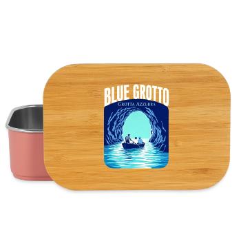 Blue Grotto Capri Travel, Grotta Azzurra Cave - Lunch Box - light pink - Front