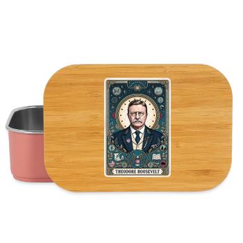 Carte de tarot Theodore Roosevelt - Boîte à goûter - rose clair - Devant