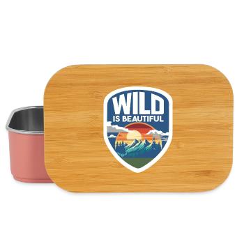 Camper Hiker Pfadfinder Camping Berge Wandern - Lunch Box - Hellrosa - Vorne