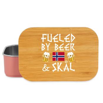 Norway Vacation Norge Fjords Scandinavian Beer Ska - Lunch Box - Hellrosa - Vorne