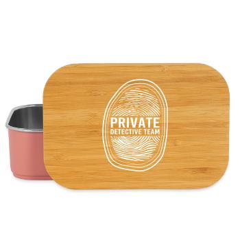 Detective - Lunch Box - light pink - Front