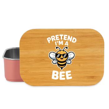 Bienen Sprüche Biene Lustiges Bienen Geschenk - Lunch Box - Hellrosa - Vorne