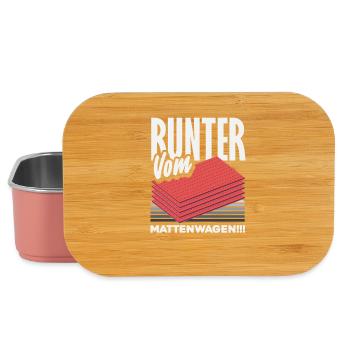 Runter Vom Mattenwagen - Lunch Box - Hellrosa - Vorne