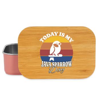 Reisamadine Java Sparrow - Lunch Box - light pink - Front