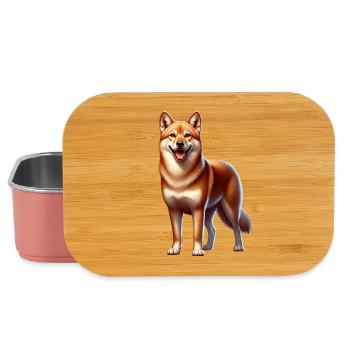 Australian wild dog - Lunch Box - light pink - Front