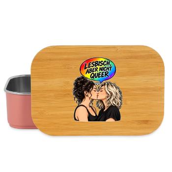 Lesbisch nicht Queer - Lunch Box - Hellrosa - Vorne