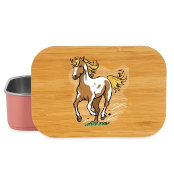 Running Horse - Lunch Box - Hellrosa - Vorne