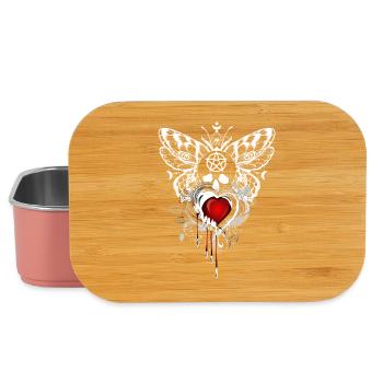 Gothic Wicca Goth Okkult Skullmystic Auge  - Lunch Box - Hellrosa - Vorne
