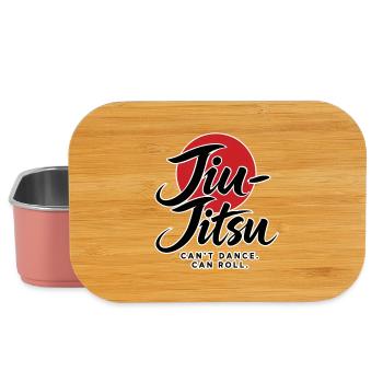 Jiu Jitsu – KANN NICHT TANZEN. KANN ROLLEN. - Lunch Box - Hellrosa - Vorne