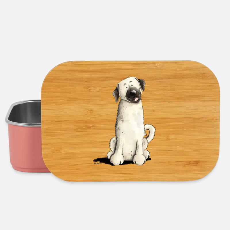 Lustiger Kangal I Comic Hund - Lunch Box - Hellrosa