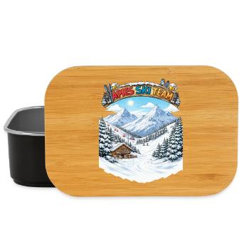 Après Ski Team Mountain Panorama - Lunch Box - black - Front